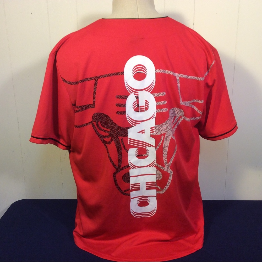 NBA Chicago Bulls Baseball Style Jersey Mens Size XL